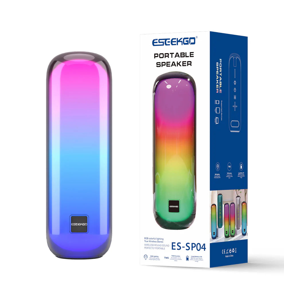 ESEEKGO ES-SP04 Portable Outdoor Wireless Speaker ( 1103752) (MSRP $59.99)
