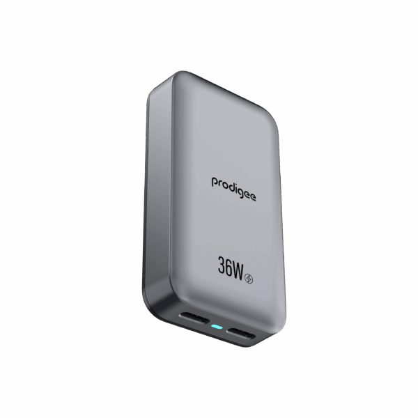 Prodigee Slim 36W Dual Wall Charger With GaN Technology (1103016)