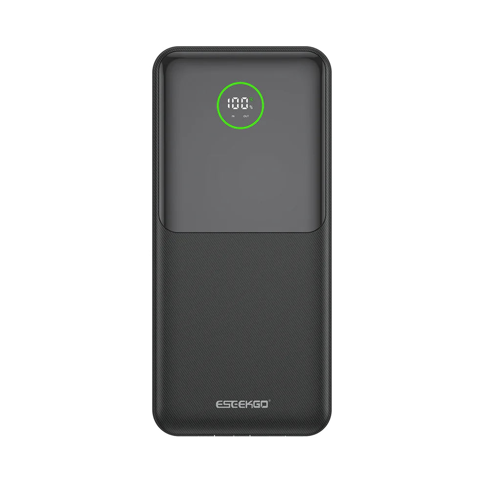 ESEEKGO P-21B 22.5W 20000mAh Power Bank With Built-in 3 Cables (1107932) (MSRP $69.99)