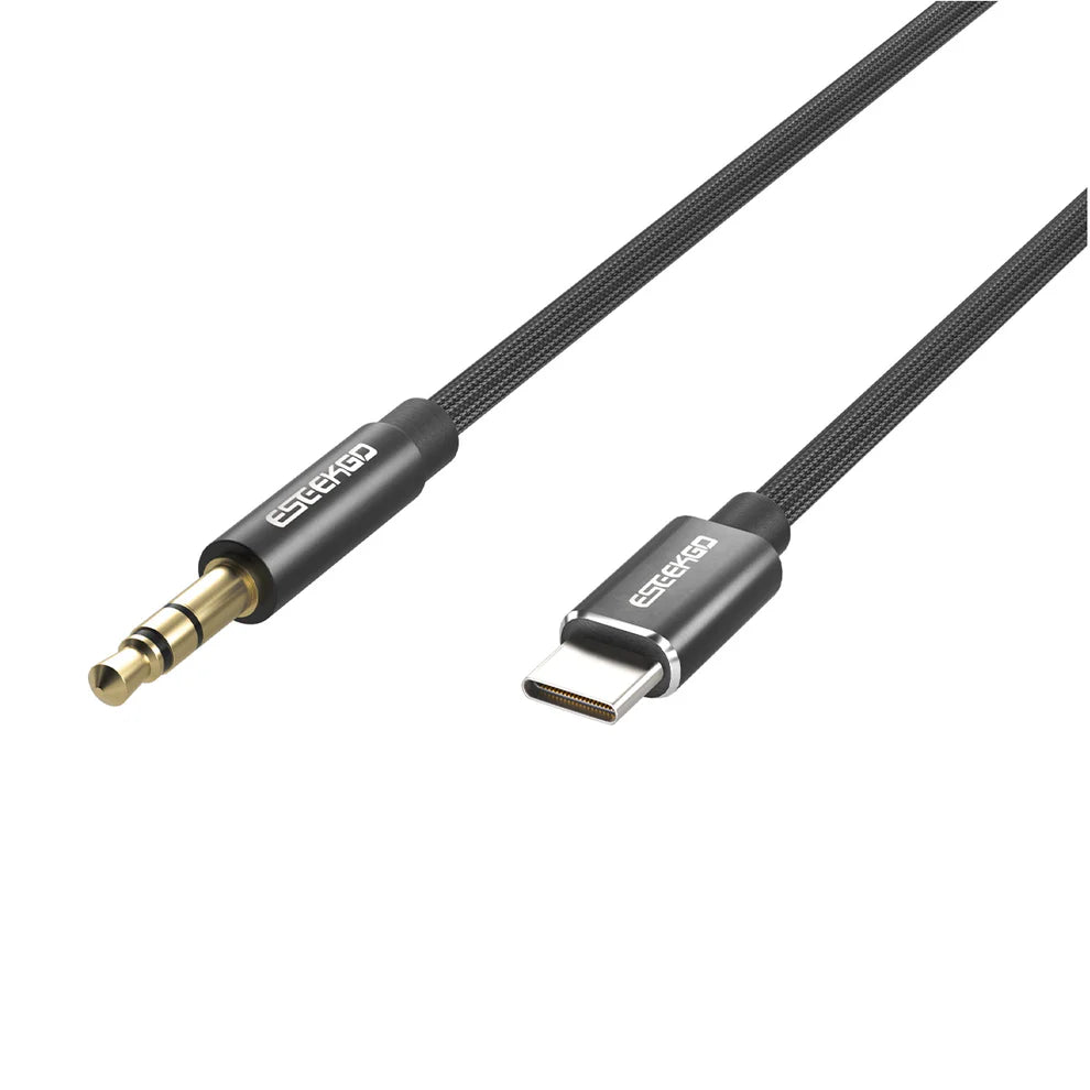 ESEEKGO AX-01 4FT Nylon Braided Type-C To 3.5mm Audio Cable ( 1107690) (MSRP $29.99)