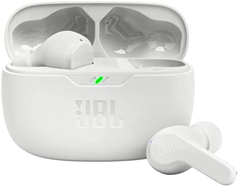 JBL Vibe Beam True Wireless Headphones - White (1105555)