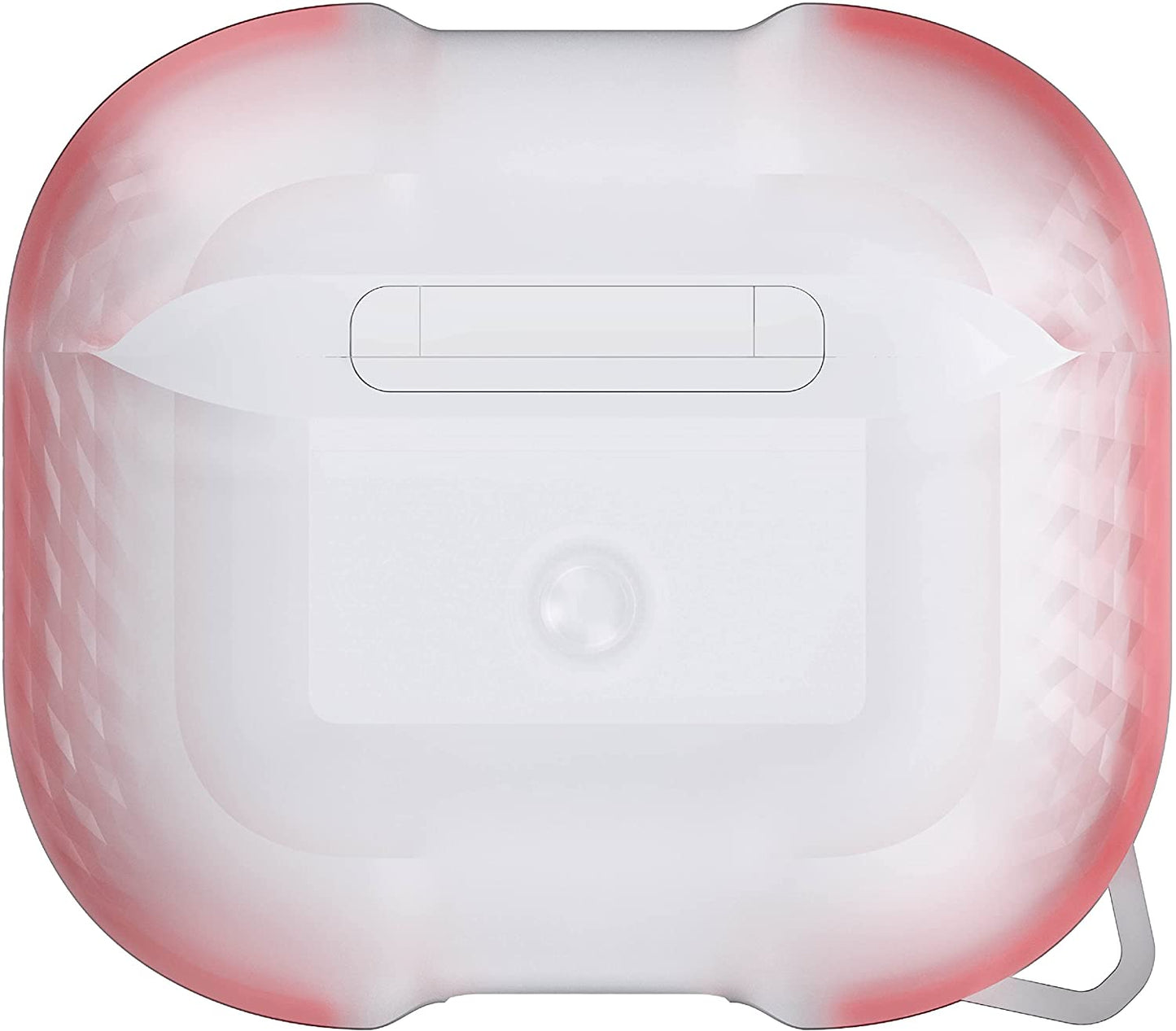 Ghostek COVERT AirPods 3 Case Clear Protective Silicone Cover with Keychain Premium Slim Design with Heavy Duty Protection Wireless Charging Compatible Designed for 2021 Apple AirPod (3rd Gen) - (Clear) (1103937)