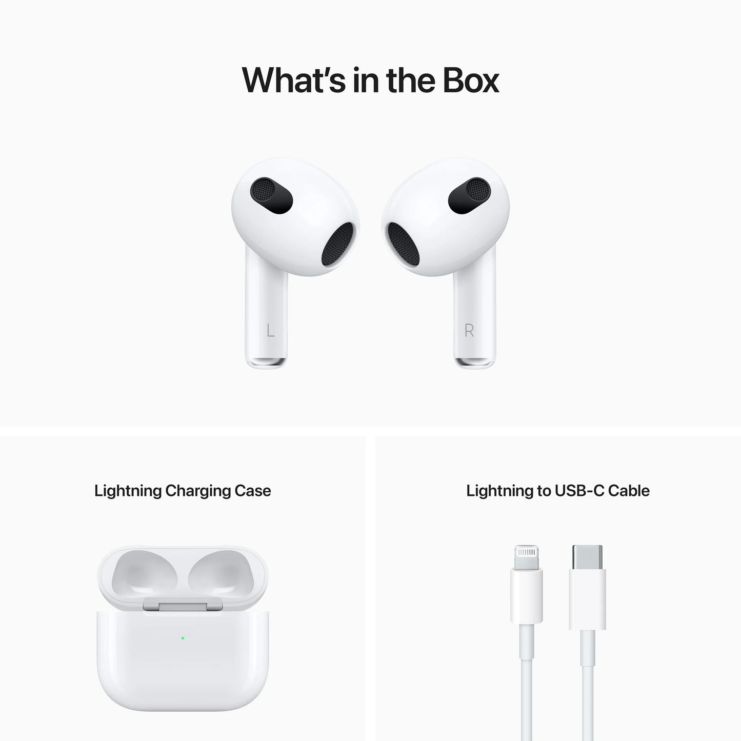 ORIGINAL OEM Apple AirPods (3rd Generation) Wireless Earbuds with MagSafe Charging Case. Spatial Audio, Sweat and Water Resistant, Up to 30 Hours of Battery Life. Bluetooth Headphones for iPhone (ROOM) (1102532)(MSRP 199.99)