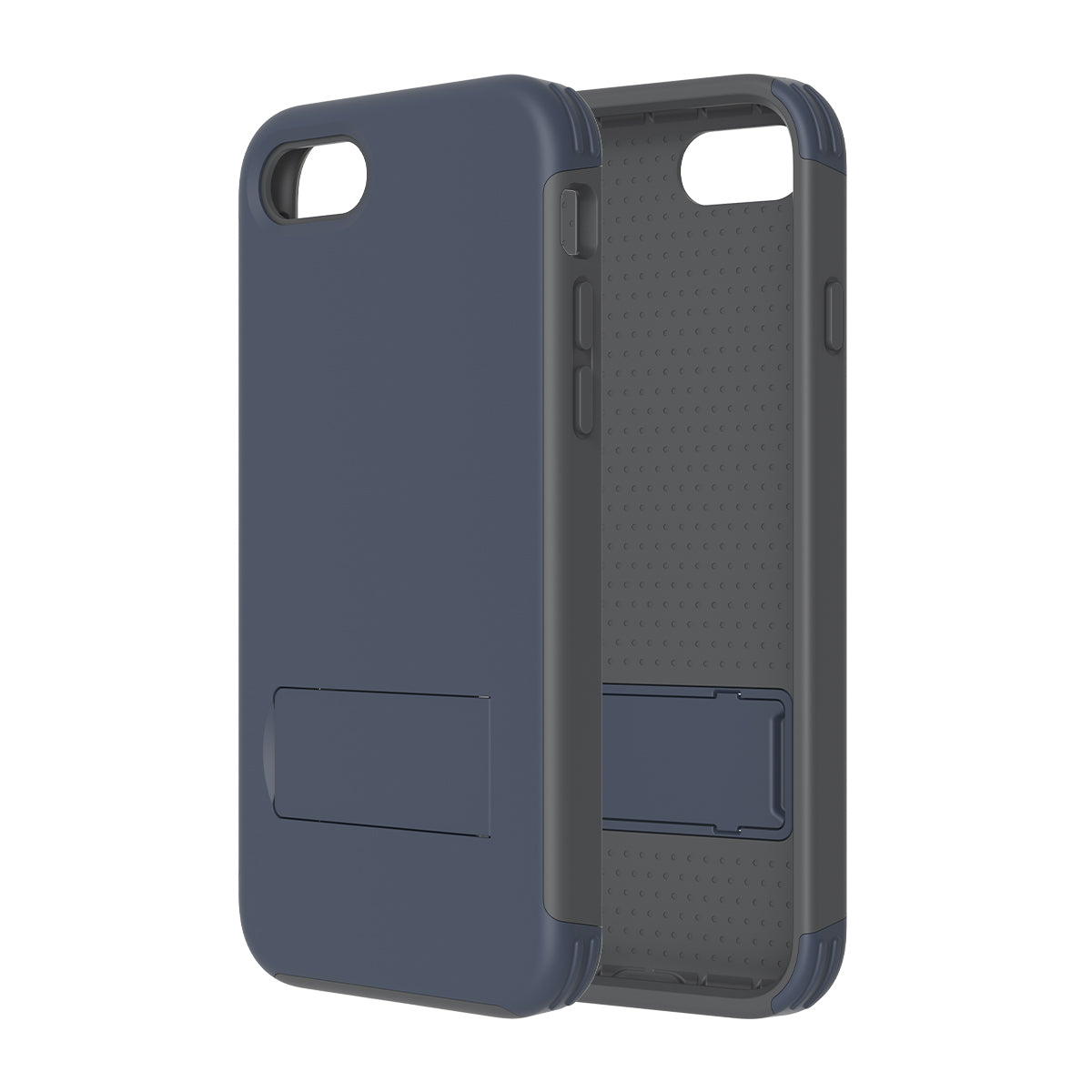 Apple iPhone SE 2020-22 QUICKCELL ADVOCATE Dual-layer Kickstand Case - SLATE BLUE (1105241)