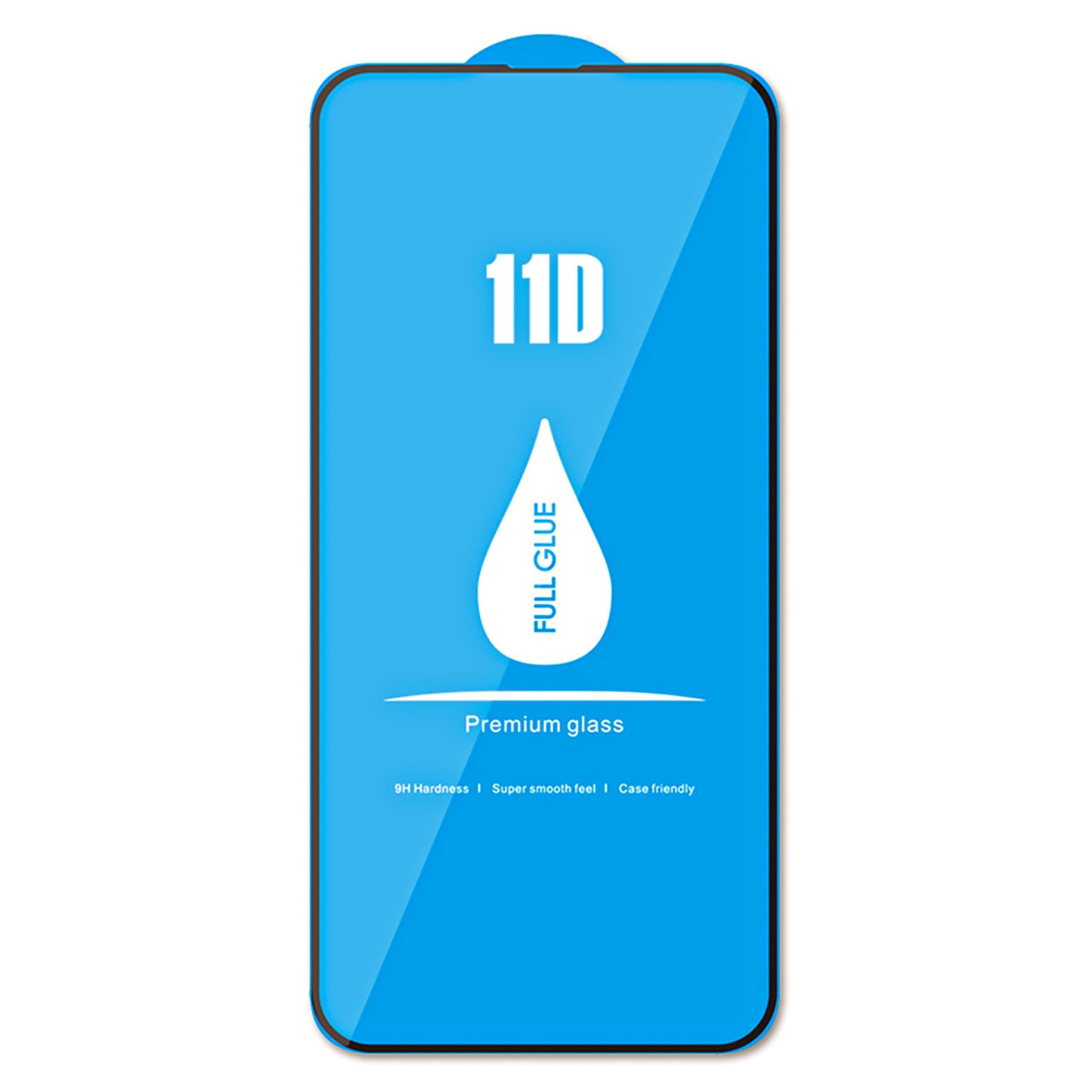 Apple iPhone 14 Plus 6.7" 11D Full Glue High Grade Alumina Curved Screen Tempered Glass - Clear (1104846)