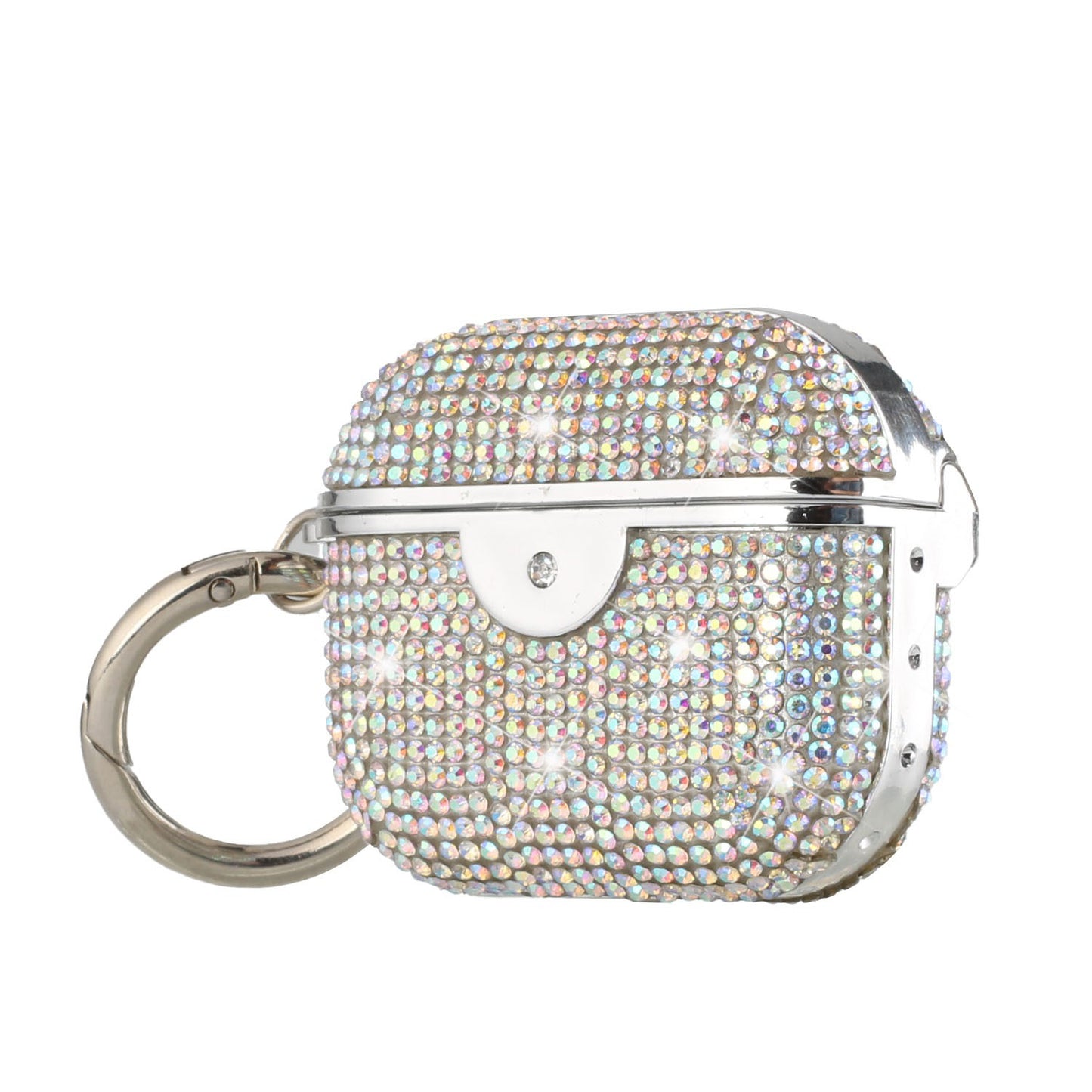 AirPods 3 GLASS Drill Diamonds Shiny Hybrid Case Cover - Colorful (1103905)