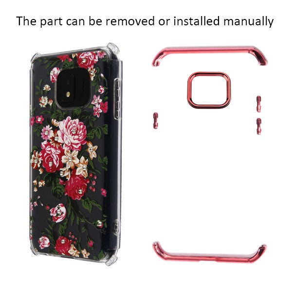 Samsung Galaxy J2 Pure / J2 Core / J2 Diamante Klarion Candy Skin Cover - Electroplating Rose Gold (753)