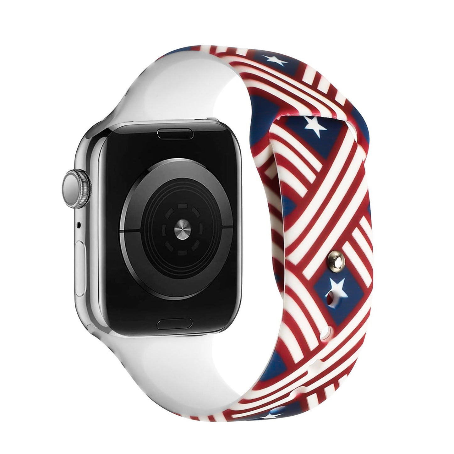 Apple Watch Size 38/40/41mm Premium Silicone Design Watch Band - B (1107561)