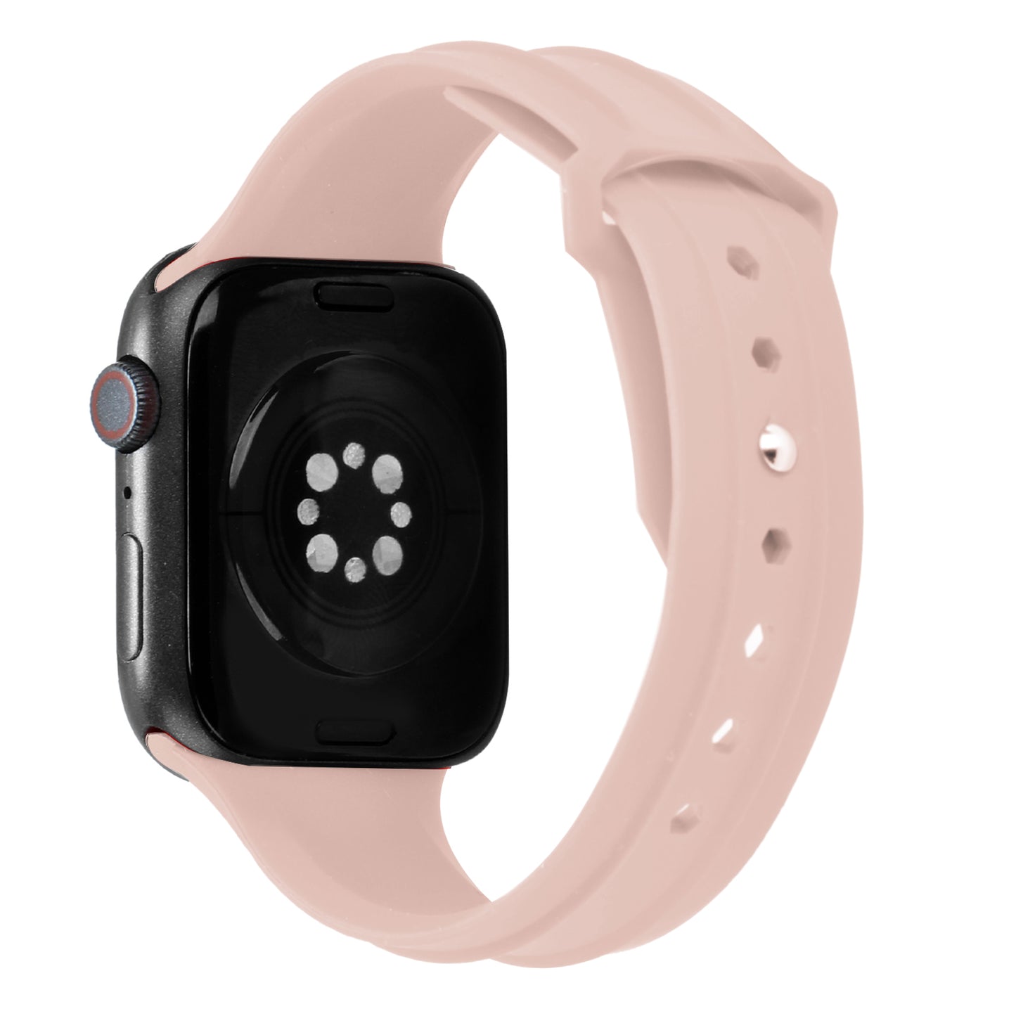 Apple Watch Size 38/40/41mm New Fashion Silicone Watch Band - Light Pink (1107563)