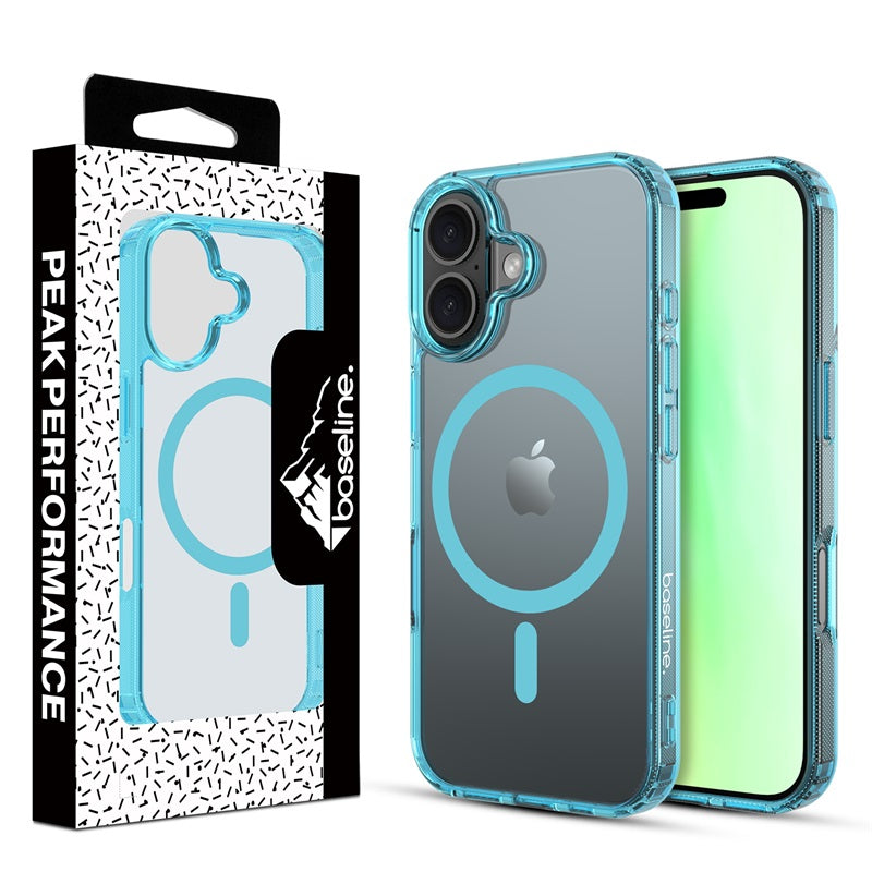 baseline Clear Series w/ MagSafe Case for Apple iPhone 17 - Transparent Blue (1103276) (MSRP $39.99)