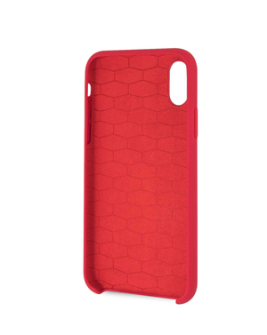 iPhone X/XS BMW Red Silicone Hard Case(128)