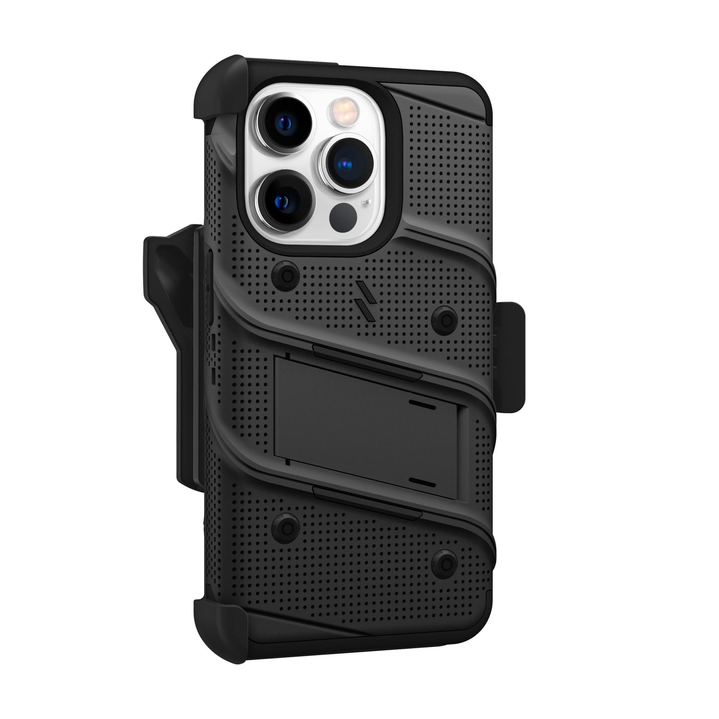 ZIZO BOLT BUNDLE IPHONE 15 PRO MAX CASE WITH TEMPERED GLASS - BLACK (1106172)