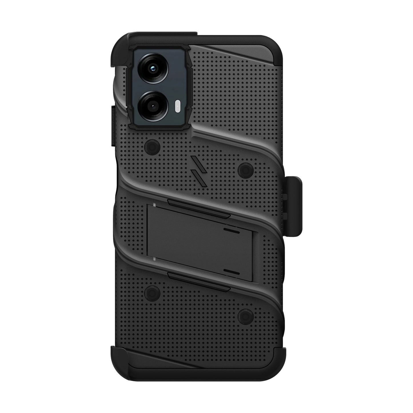 ZIZO BOLT BUNDLE MOTO G 5G (2024) CASE WITH TEMPERED GLASS - BLACK (1106837)