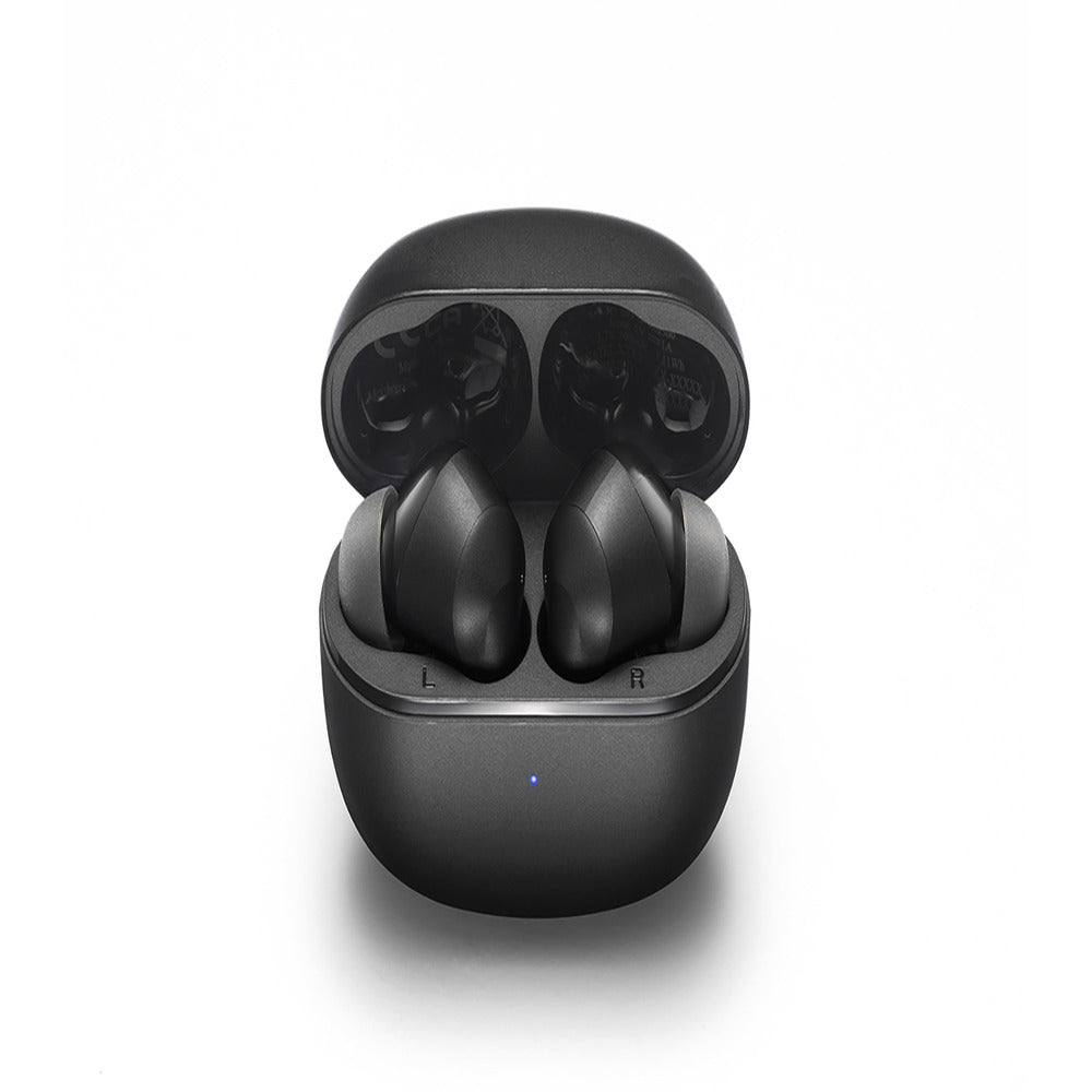 MOTO BUDS 500 ANC - ACTIVE NOISE CANCELING TRUE WIRELESS EARBUDS - 20 hours of music and calls - control with a tap or your finger. Plus IPX4 rating, they're sweat and splash-proof BLACK (1102763)