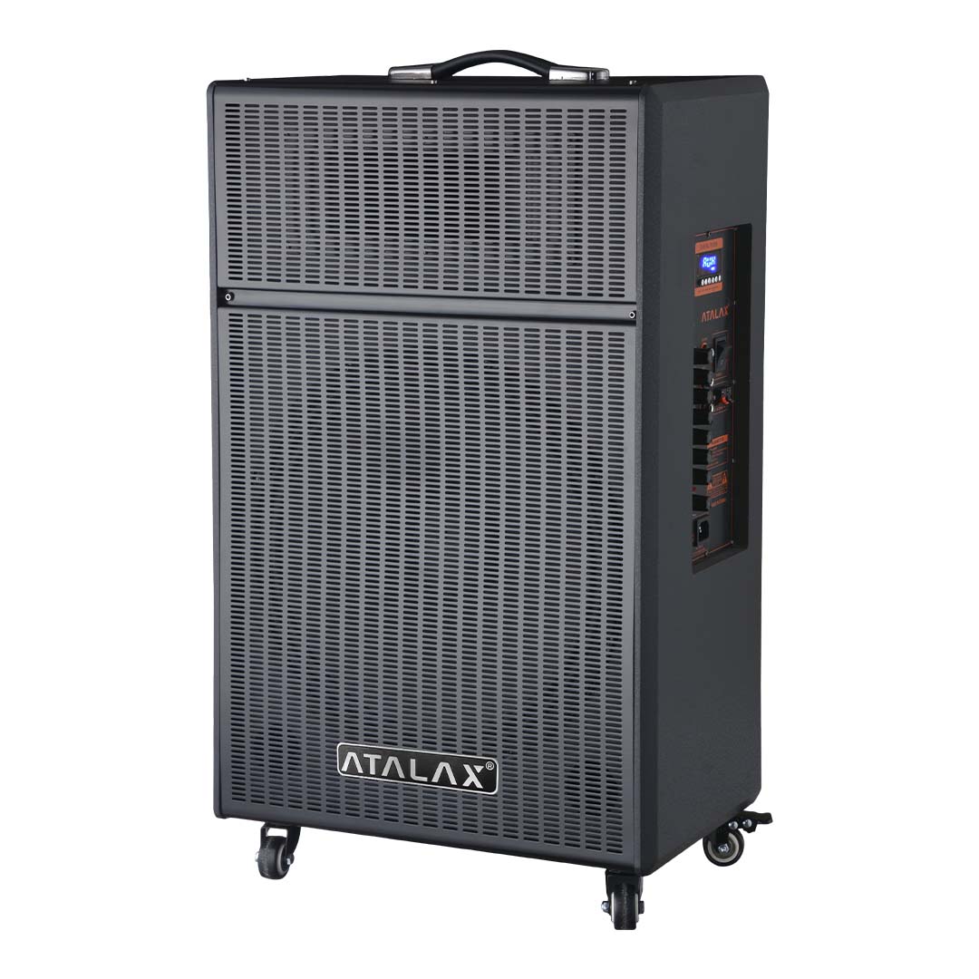 ATALAX - BUMP DJ SPEAKER with 1 Woofer 15″ + 1 Tweeter And P.M.P.O 6000 W (1103022)