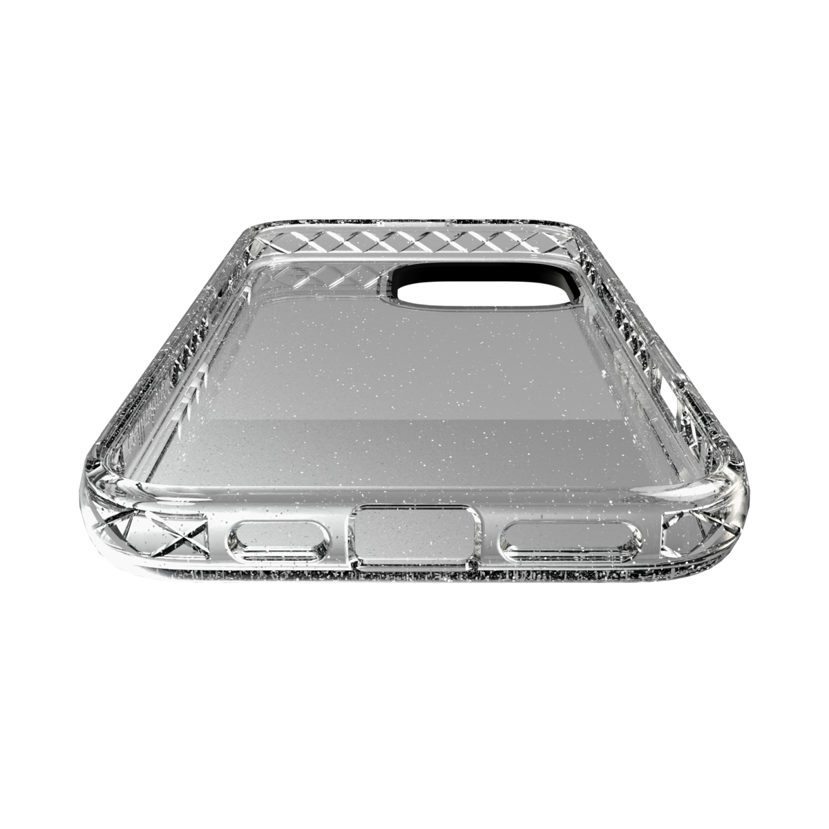 Cellhelmet Altitude X Series for iPhone 16 Pro Max - Crystal Clear Sparkle (1102546)