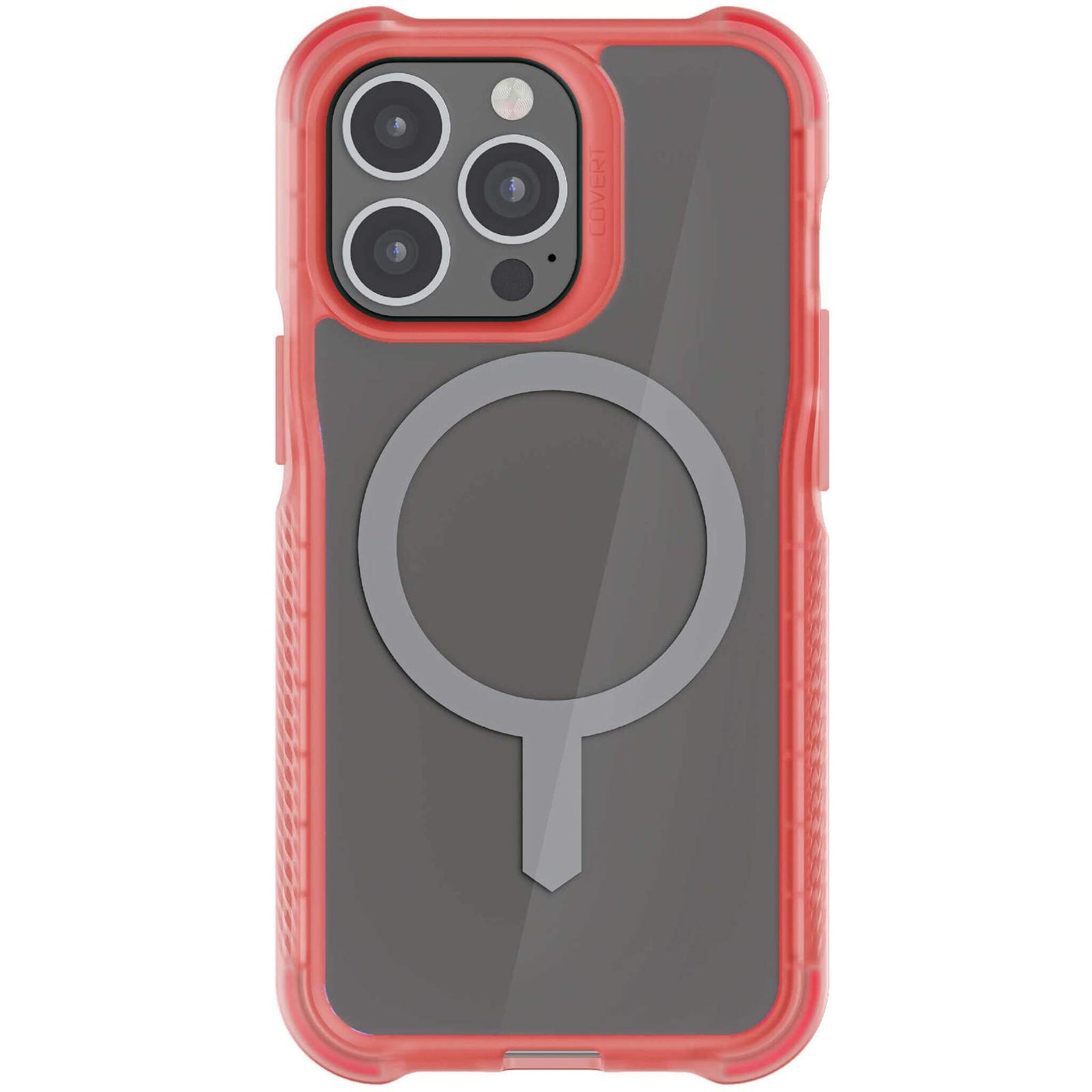 Apple iPhone 13 Pro Max - COVERT Clear Case with MagSafe - Pink (1102218)