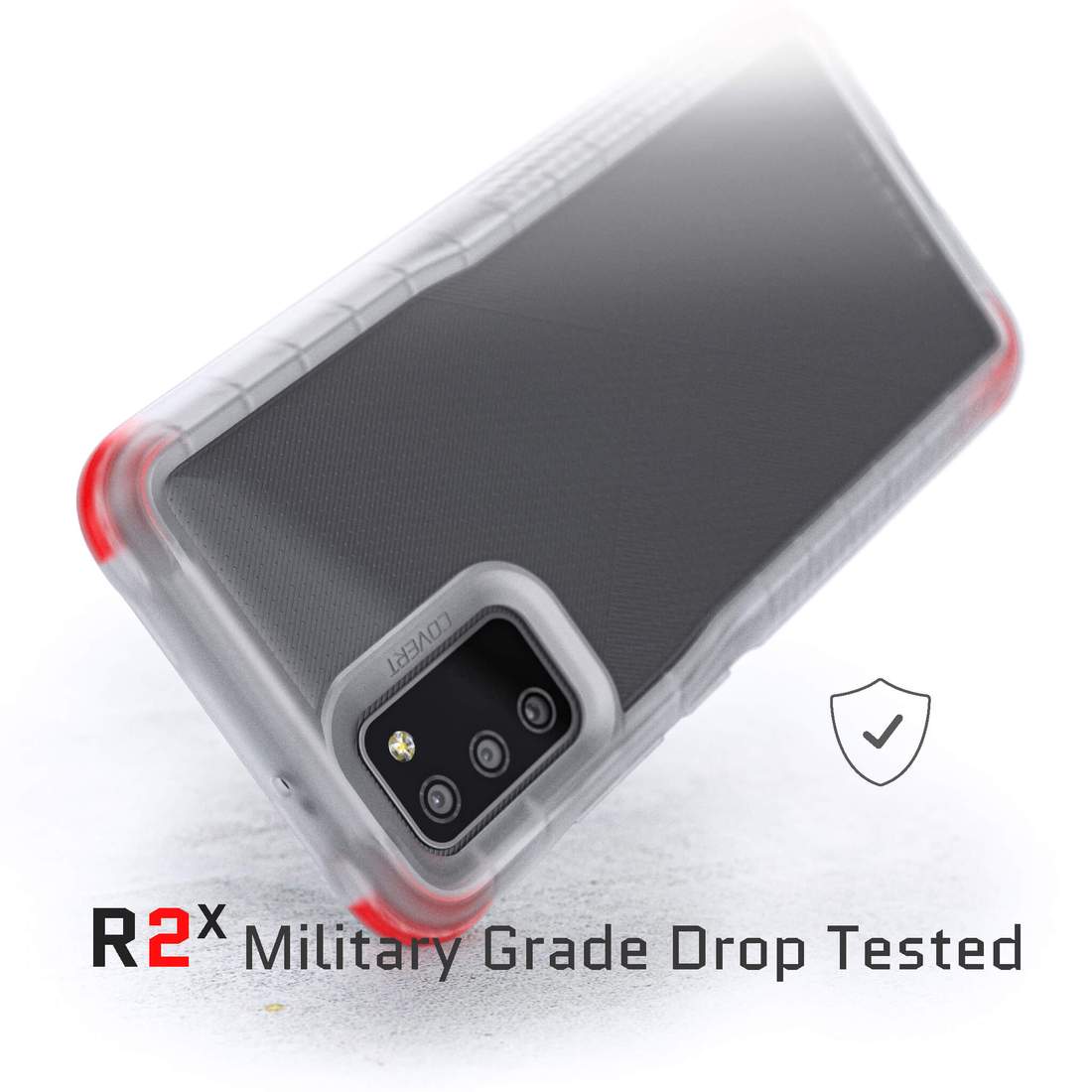 Samsung Galaxy A02s Ghostek Covert Silicone Case - Clear (1101738)