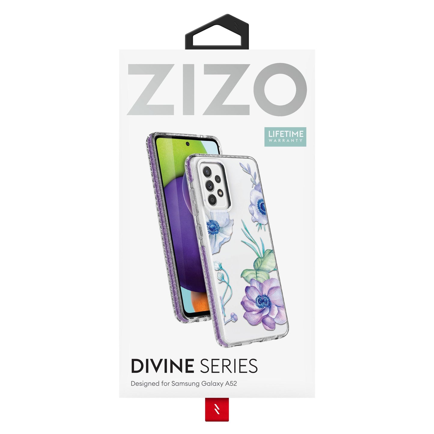 SAMSUNG GALAXY A52 ZIZO DIVINE SERIES CASE - LILAC (1103456)
