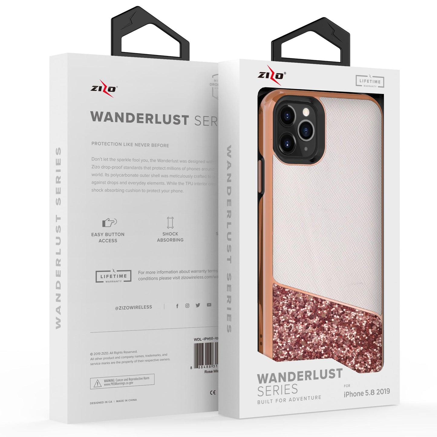 Apple iPhone 11 Pro 5.8 Case ZIZO DIVISION Series -Wanderlust (10129)