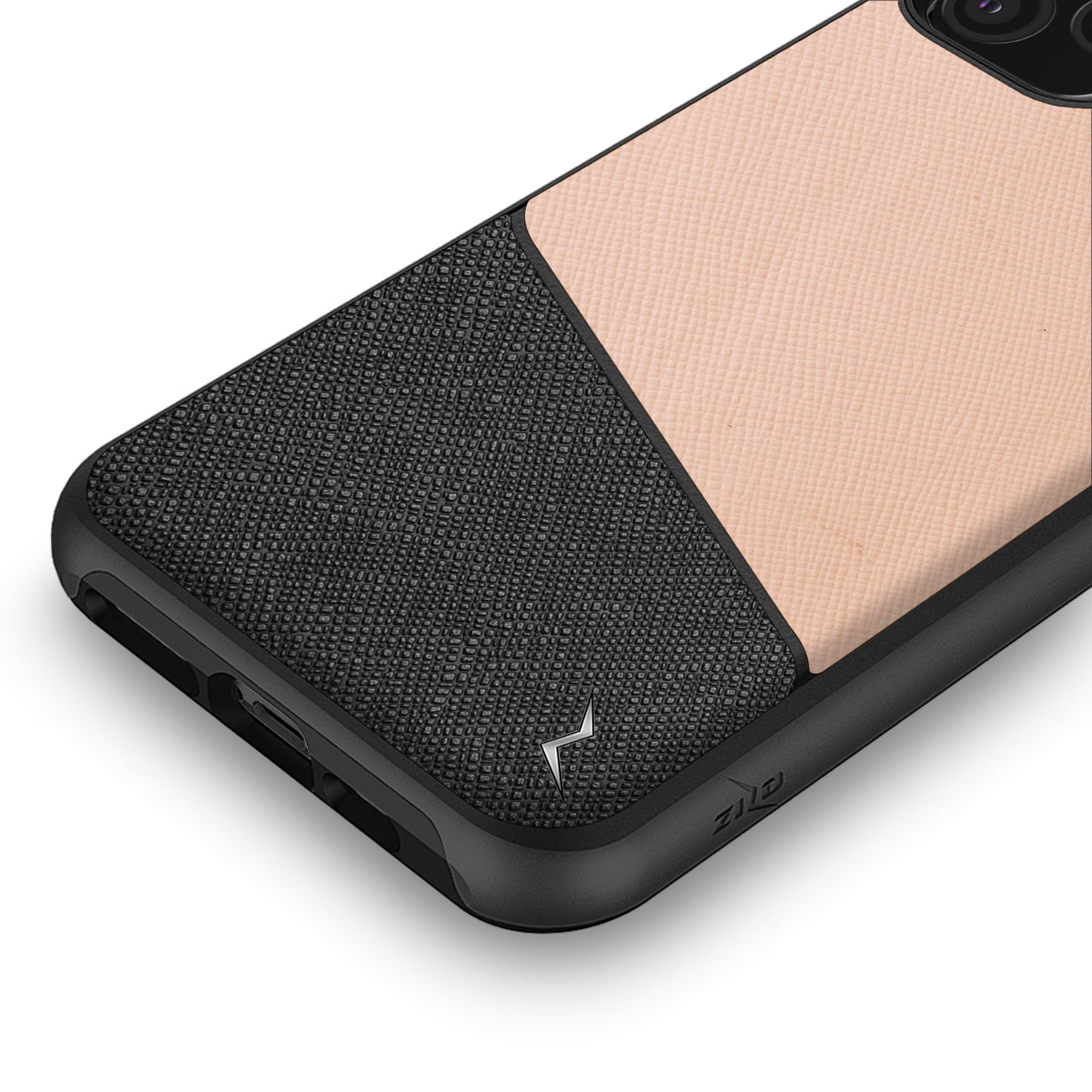 IPHONE 11 PRO MAX ZIZO DIVISION CASE-SAFFIANO BLUSH (9599)