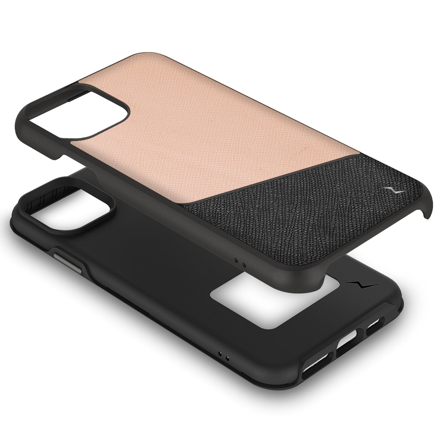IPHONE 11 PRO MAX ZIZO DIVISION CASE-SAFFIANO BLUSH (9599)