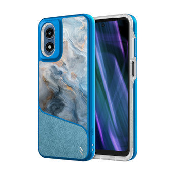 ZIZO DIVISION Series moto g Play (2024) Case - Baby Blue Marble (1106906)