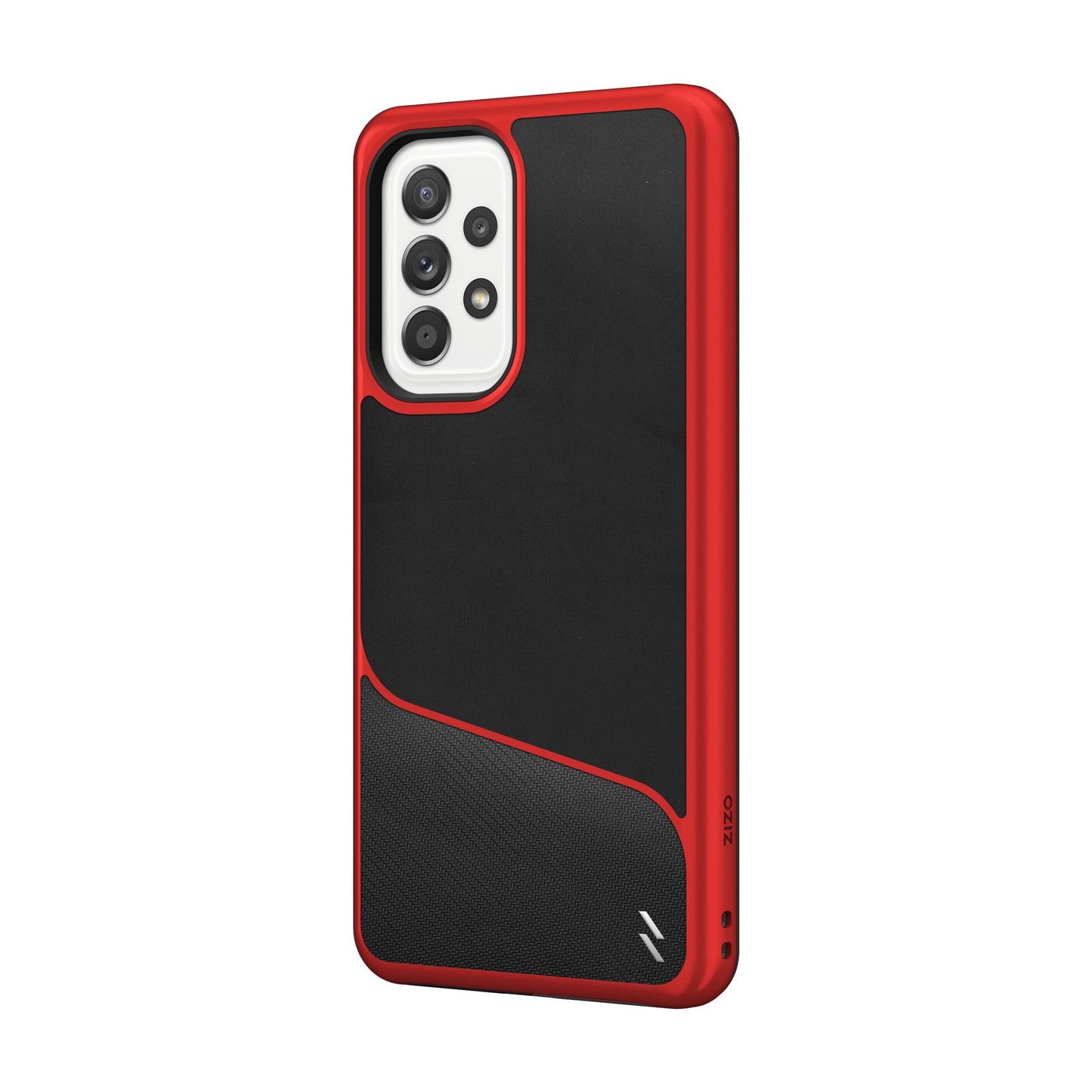 SAMSUNG GALAXY A53 5G ZIZO DIVISION SERIES CASE - BLACK & RED (1103574)
