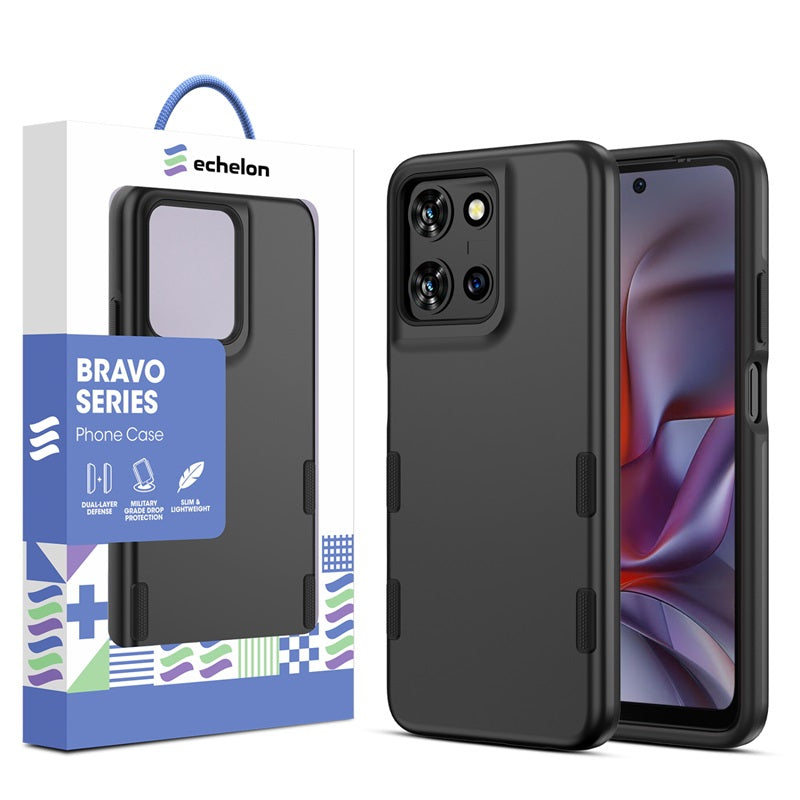 echelon Bravo Series Case for Motorola Moto G 5G (2026)/Moto G Play (2026) / Moto G 5G (2025) - Black (1107568) (MSRP 39.99)