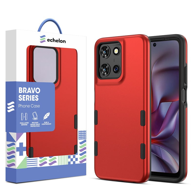 echelon Bravo Series Case for Motorola Moto G 5G (2026)/Moto G Play (2026) / Moto G 5G (2025) - Red (1107569) (MSRP 39.99)