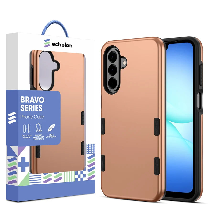 echelon Bravo Series Case for Samsung Galaxy A17 5G / Galaxy A16 5G - Rose Gold (1108113) (MSRP $49.99)