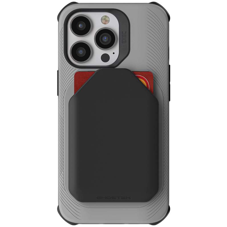 Apple iPhone 13 Pro Max Ghostek Exec Series Cardholder Wallet Magsafe Case - Gray (1102955)