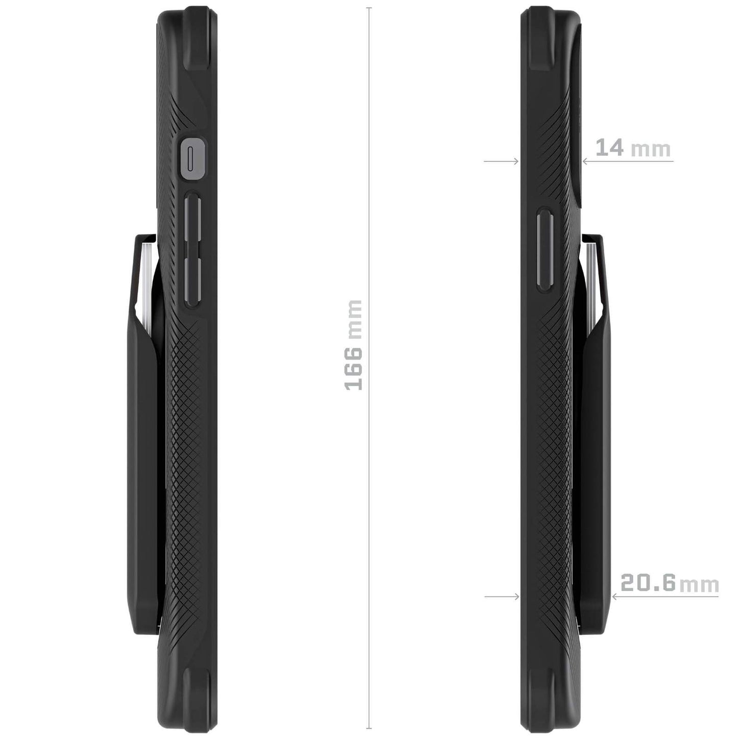 iPhone 13 Pro - EXEC Magnetic Wallet Case with Magsafe - Black (1102219)