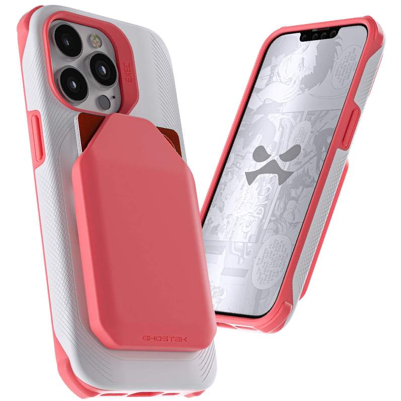 Apple iPhone 13 Pro Max Ghostek Exec Series Cardholder Wallet Magsafe Case - Pink (1102954)