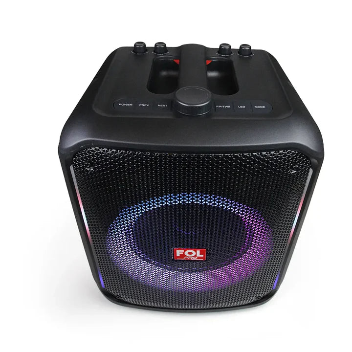 FOL Party Speaker FS-L1218 8-inch Speaker With Super Bass - Black (1102721)