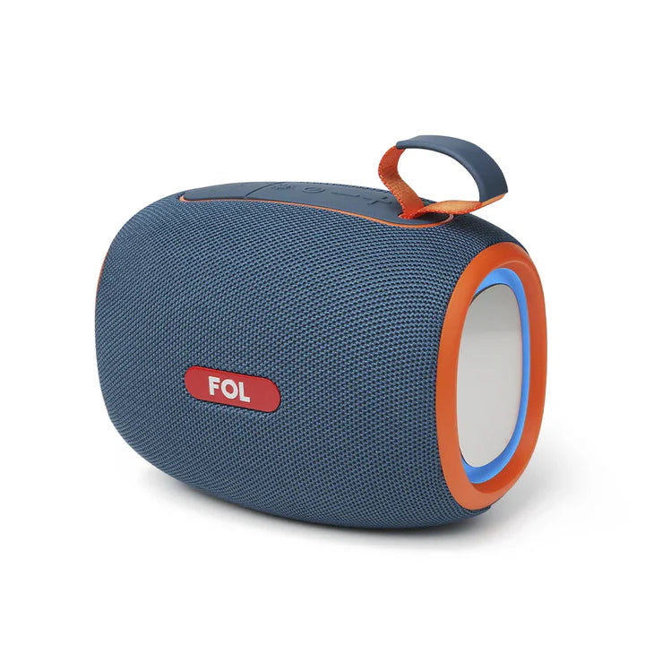 FOL FS-S125 15W Rechargeable TWS Speaker with RGB Light and Integrated Strap (Mix Colors) ( 1107968) (MSRP $59.99)