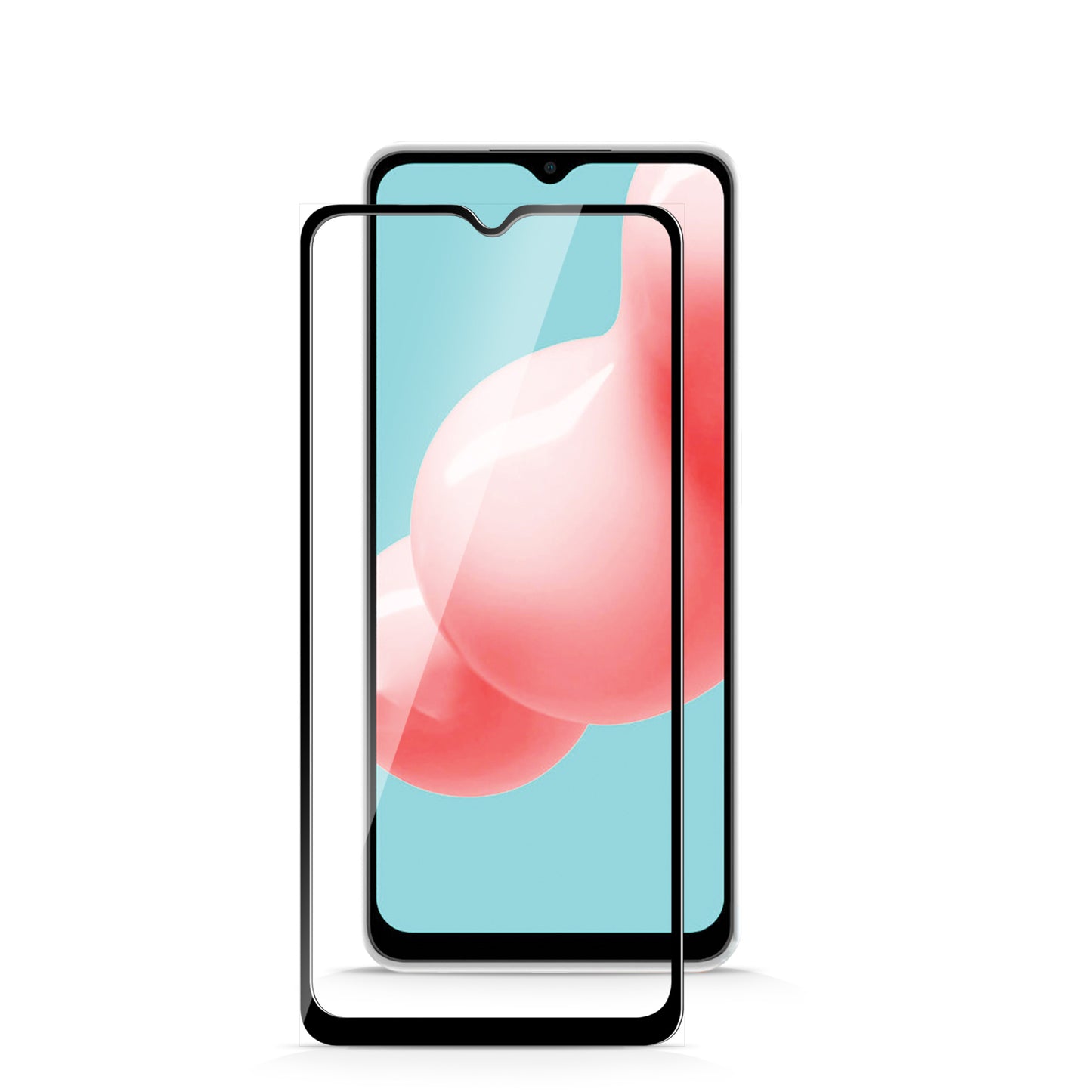 SAMSUNG GALAXY A32 5G ZIZO TEMPERED GLASS SCREEN PROTECTOR – BLACK (1100796)