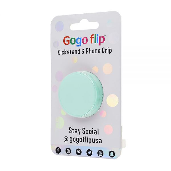Gogo Flip Phone Grip & Kickstand - Mint Green (1103057) (MSRP 19.99)