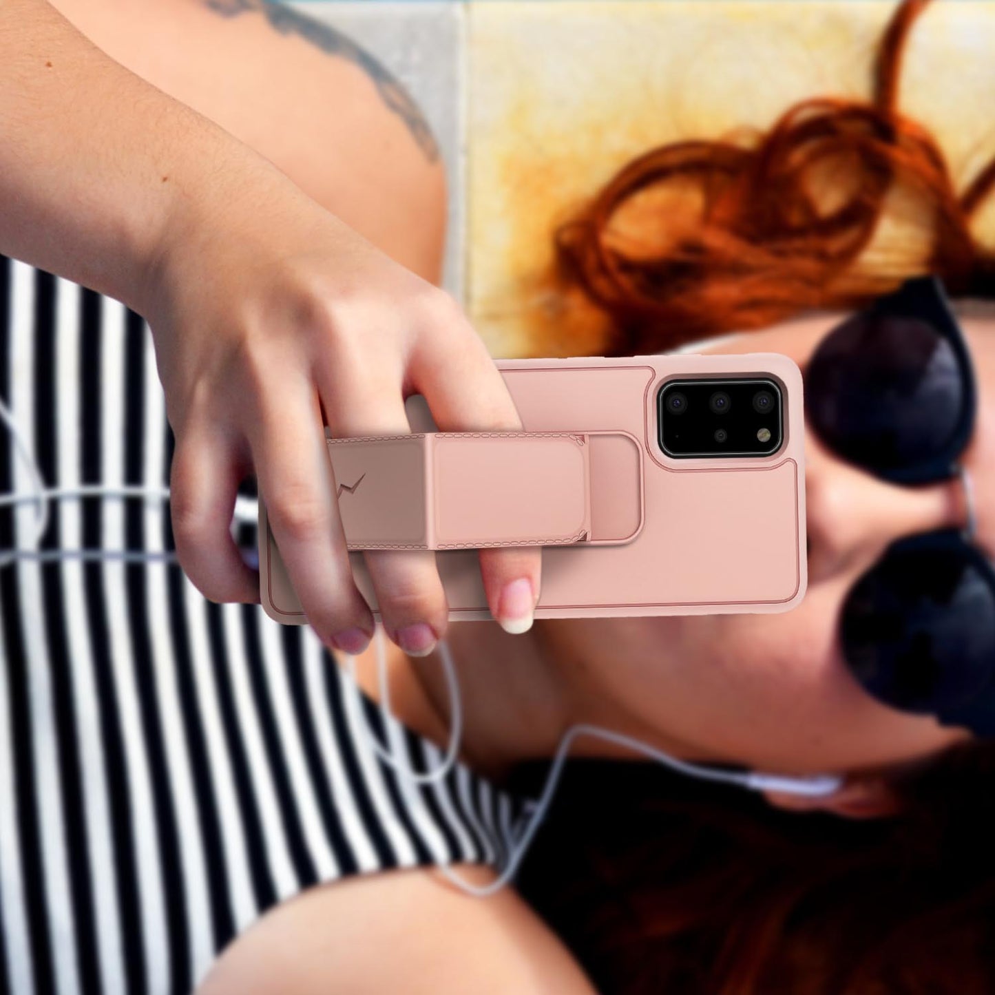 ZIZO GRIP SERIES GALAXY S20+ CASE - CORAL PINK (10168)