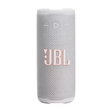 JBL Grip - Compact Bluetooth Speaker with Bold JBL Pro Sound and Ambient Light, up to 14 Hours of Playtime, Water, Dust and Drop-Proof (IP68), & Multi-Speaker Connection (WHITE) ( 1107489) (MSRP $159.99)
