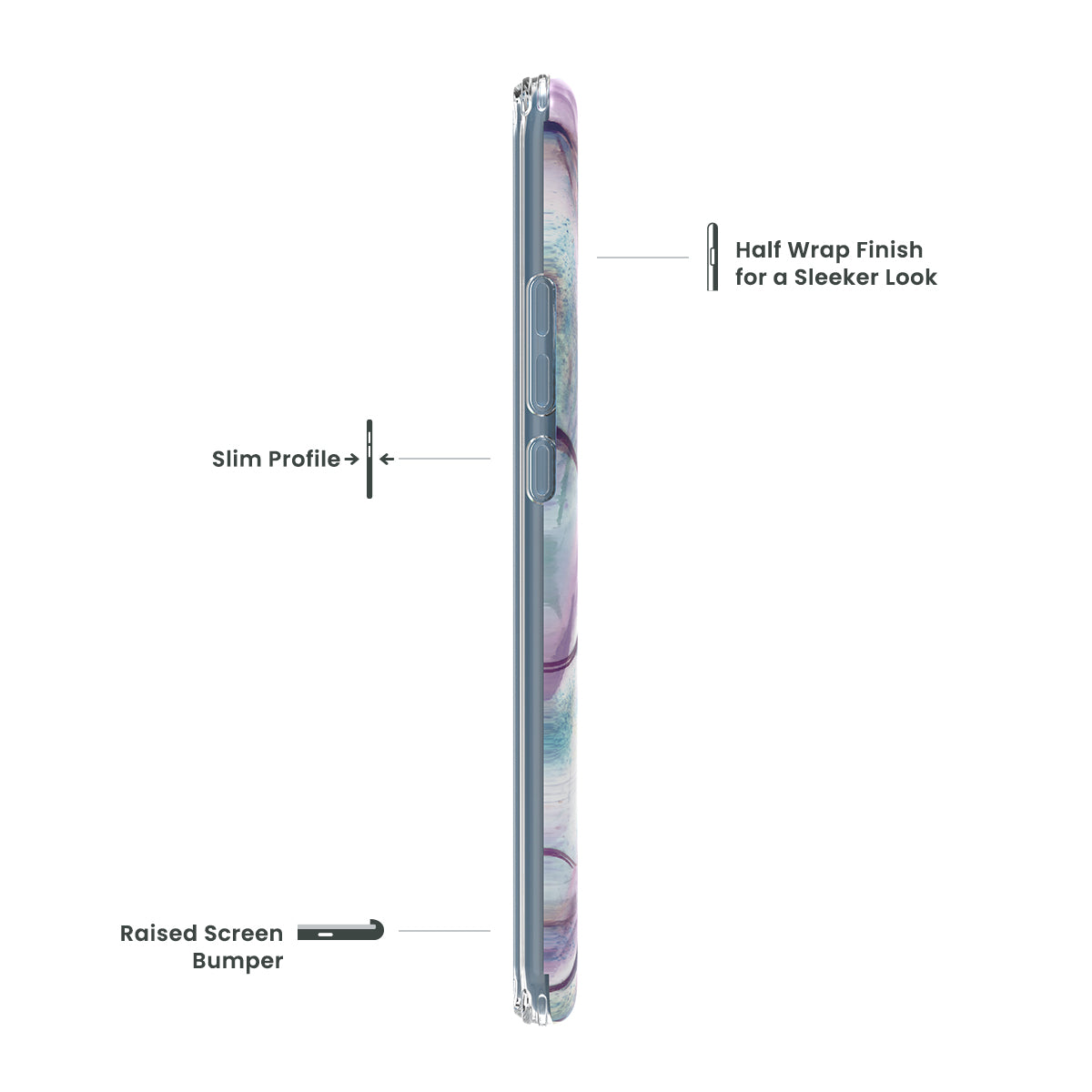 Cricket Icon 4 ICON QUIKCELL Fashion Case - WISPY WILLOW (1105060)