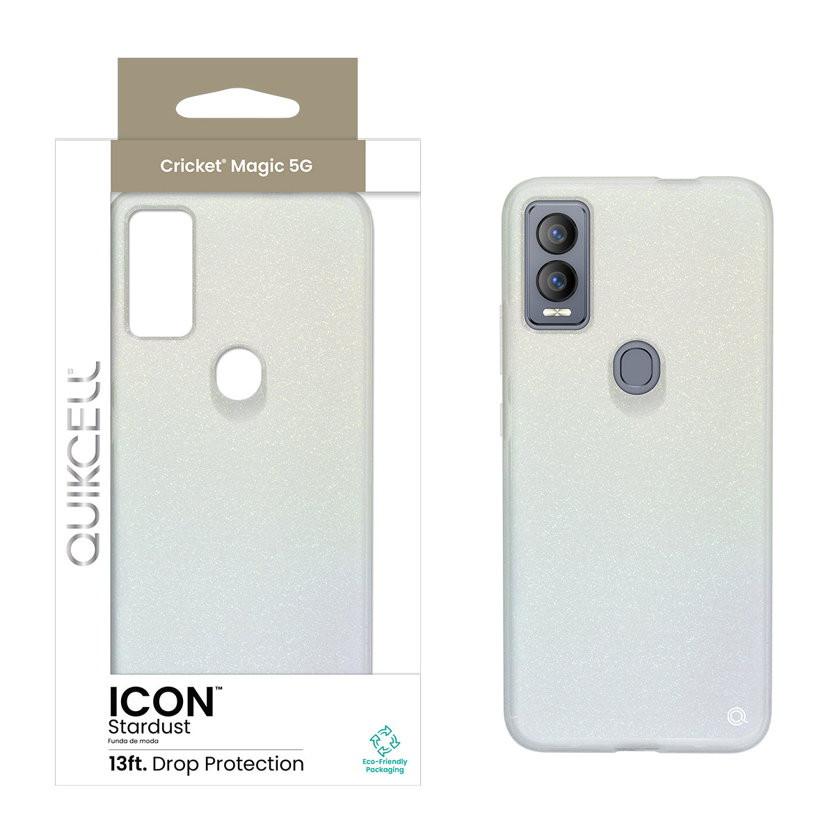 Quikcell Cricket Magic 5G ICON Fashion Case Stardust (1107622)