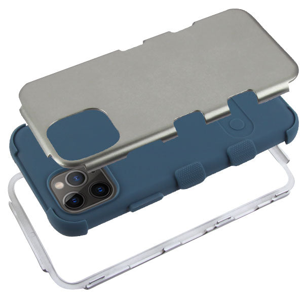 Apple iPhone 11 Pro - MyBat Tuff Hybrid Cover - Mocha / Agean Blue (4543)