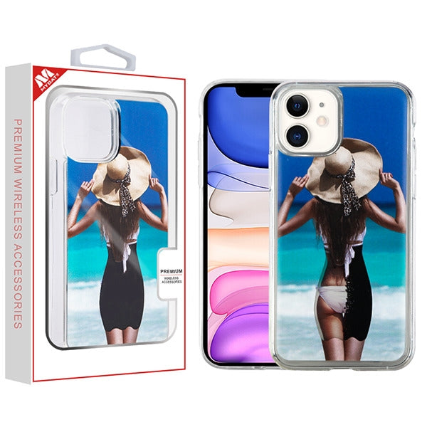 Apple iPhone 11 MyBat Quicksand Hybrid Protector Cover - Summer Girl (1103415)