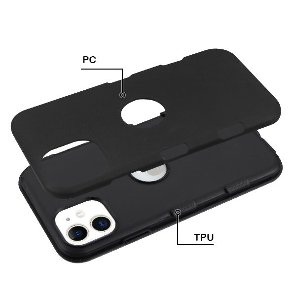 Apple iPhone 11 (6.1) MyBat TUFF Subs Series Case - Black (1101225)