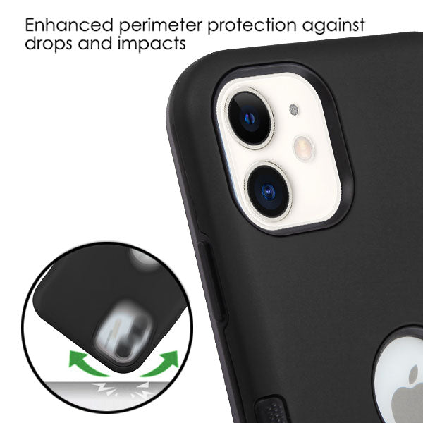 Apple iPhone 11 (6.1) MyBat TUFF Subs Series Case - Black (1101225)