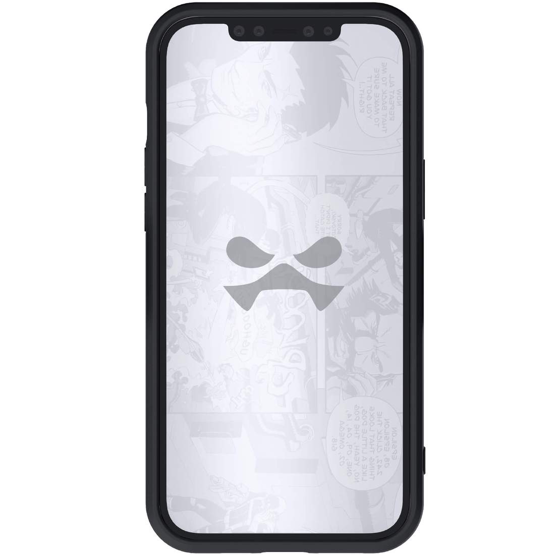 Apple iPhone 12 Pro Max Ghostek Belt Clip Holster Phone Case w/Kickstand and Card Holder - Matte Black (1101718)