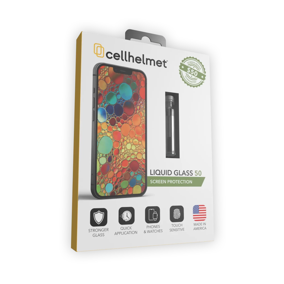 cellhelmet Liquid Glass - Phone - $50 Coverage (11037765) ($49.99 MSRP)