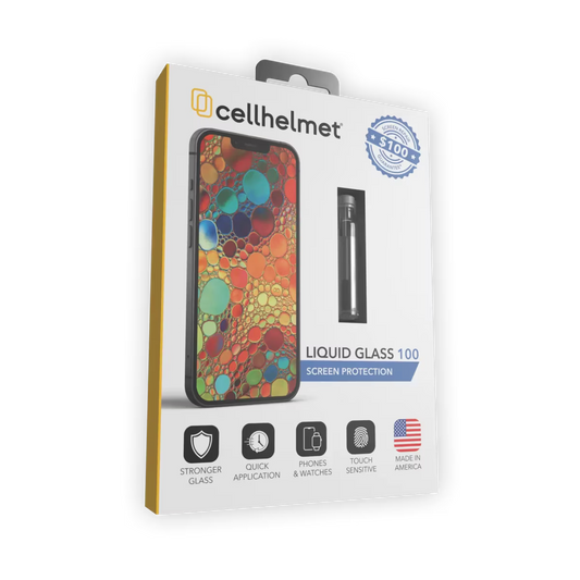 cellhelmet Liquid Glass - Phone / Tablet - $100 Coverage (11037767) ($59.99 MSRP)