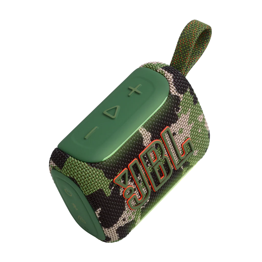 JBL GO 5 PORTABLE BLUETOOTH SPEAKER - CAMO ( 1107961) (MSRP $69.99)
